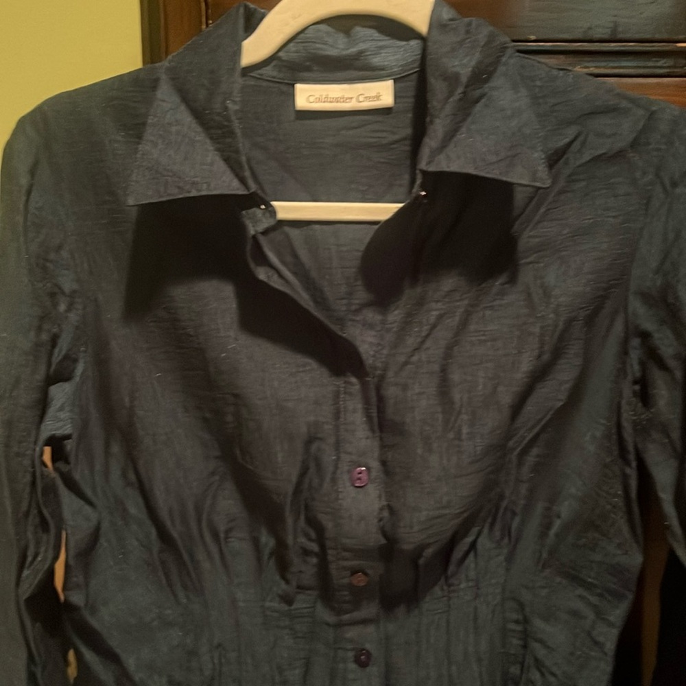 Coldwater Creek button down blouse